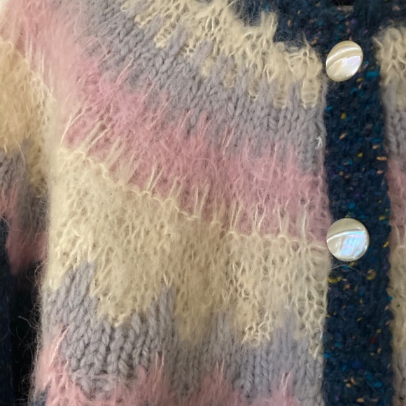 Vintage Hand knit sweater in Denmark 100% Wool - Picture 3 of 5